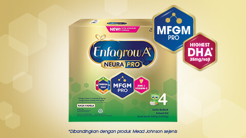 Enfagrow A+4 Neura Pro Kotak 3000g Rasa Vanilla